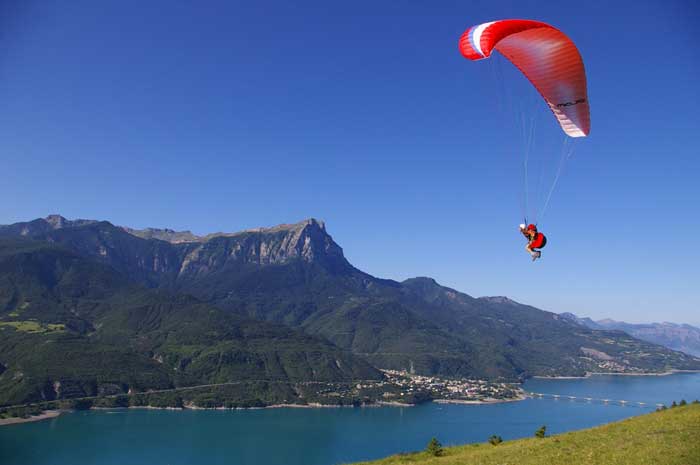 Parapente dans les Hautes Alpes