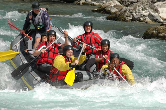 Rafting dans les hautes Alpes