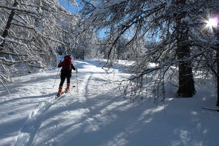 Ski de randonnée dans les Hautes Alpes